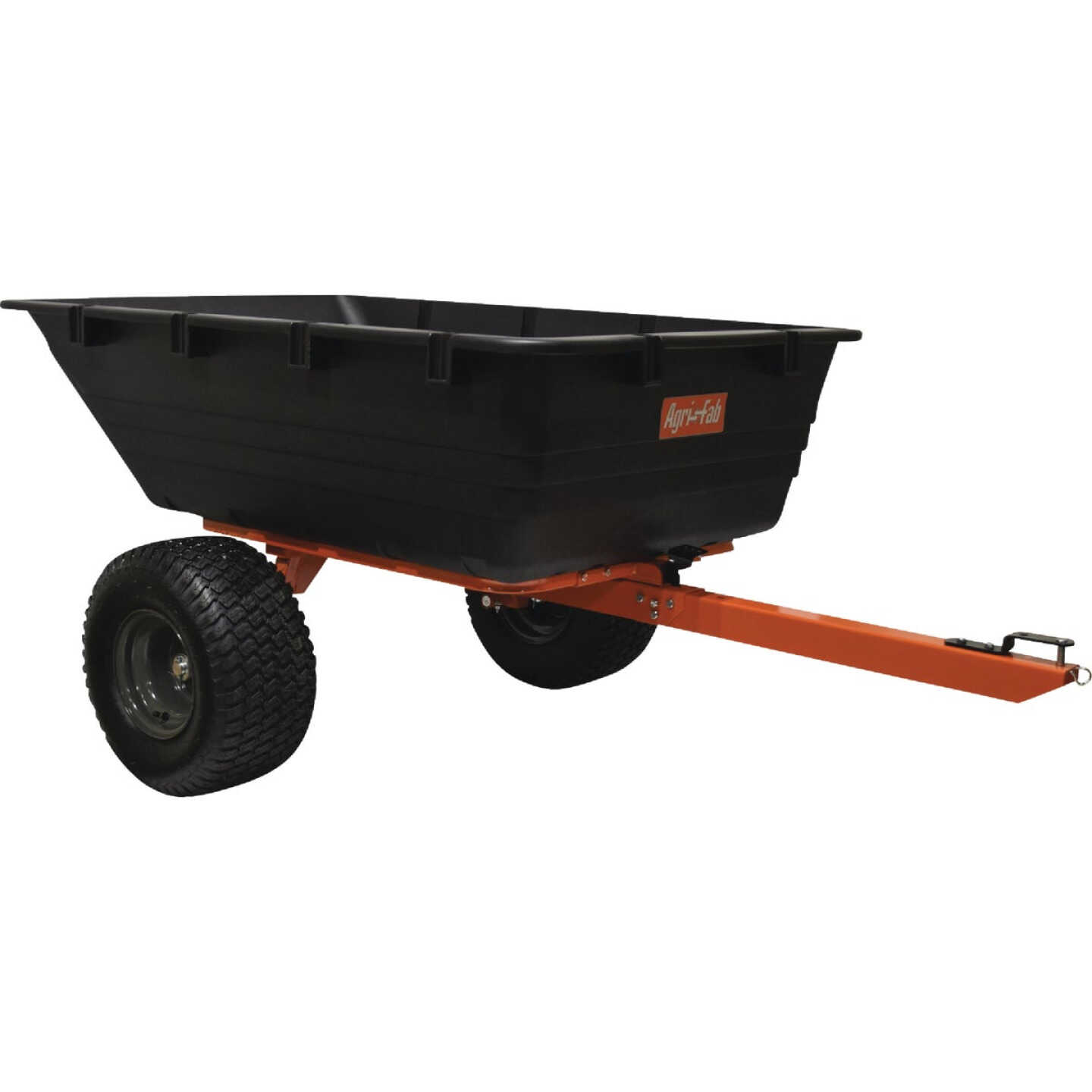 Agri-Fab 1000 Lb. ATV/UTV Poly Swivel Tow-Behind Dump Cart Image 1