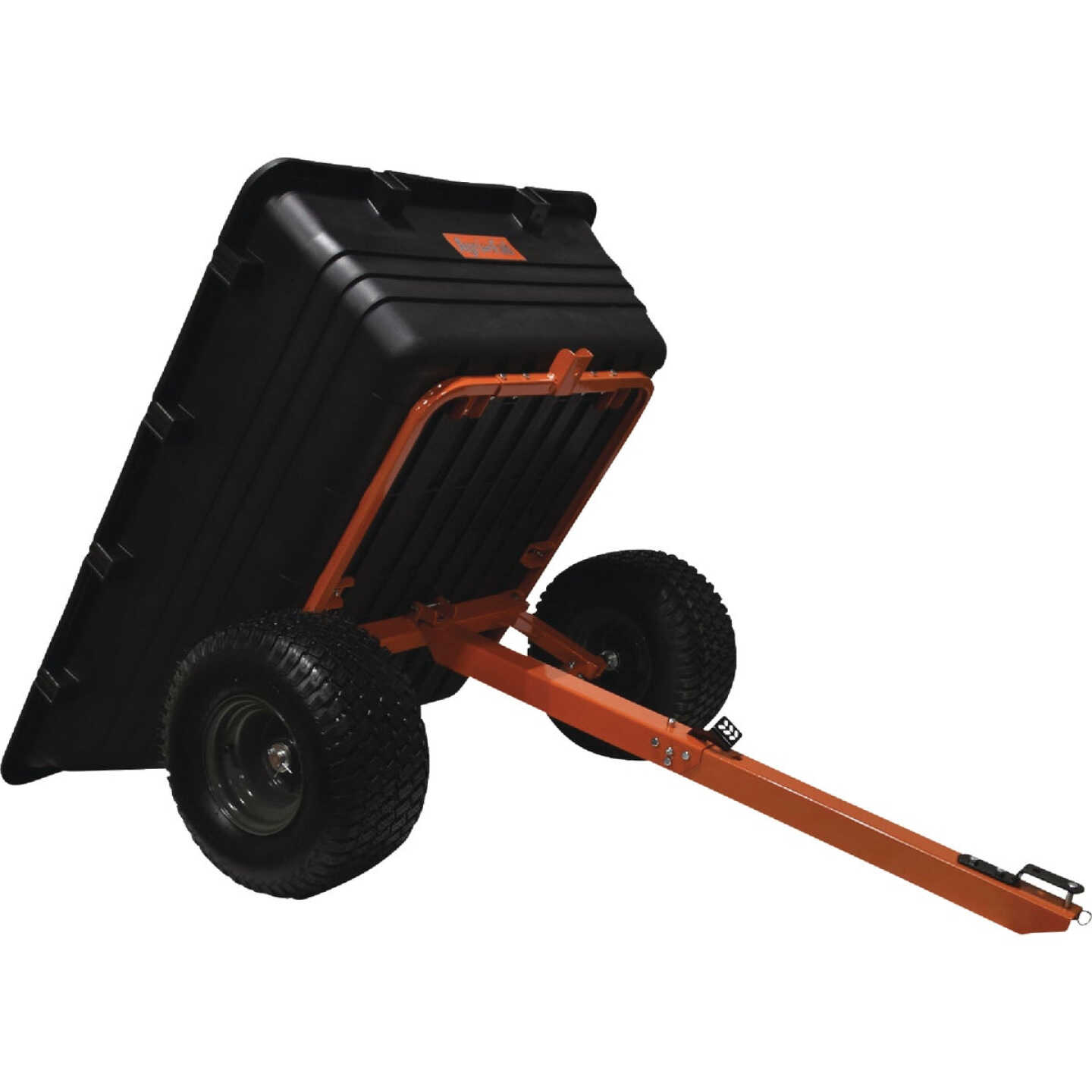 Agri-Fab 1000 Lb. ATV/UTV Poly Swivel Tow-Behind Dump Cart Image 4