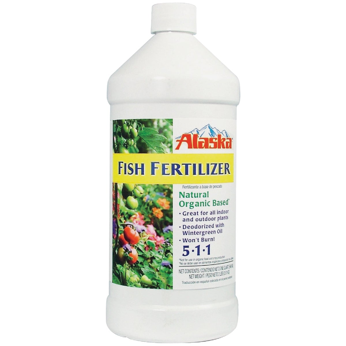 Alaska 1 Qt. 5-1-1 Organic Concentrate Liquid Plant Food Image 1