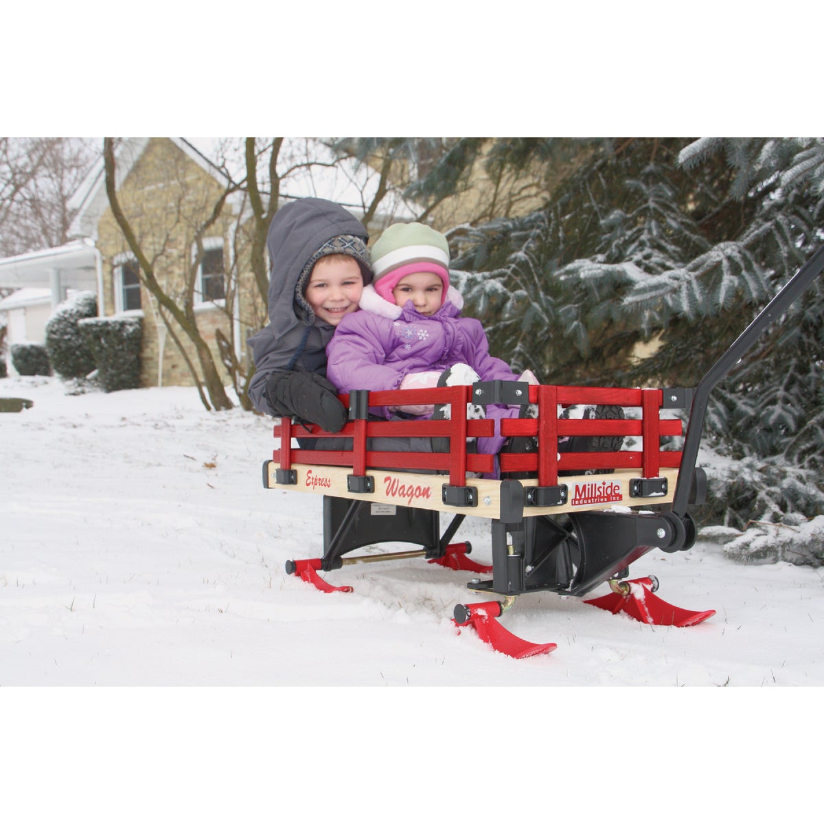 Millside 16 In. x 34 In. Convertible Sleigh Wagon Image 3
