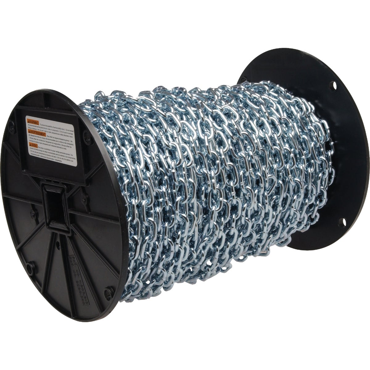Campbell #2 125 Ft. Zinc-Plated Low-Carbon Steel Coil Chain Image 2