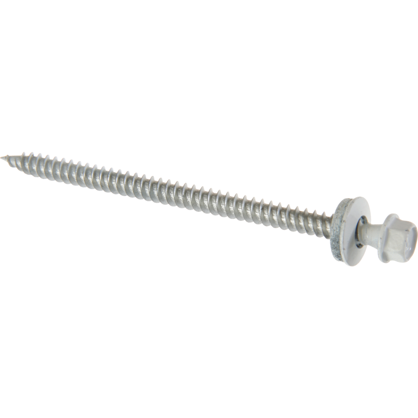 Do it #9 x 2-1/2 In. Hex Washered White Framing Screw (250-Count) Image 1