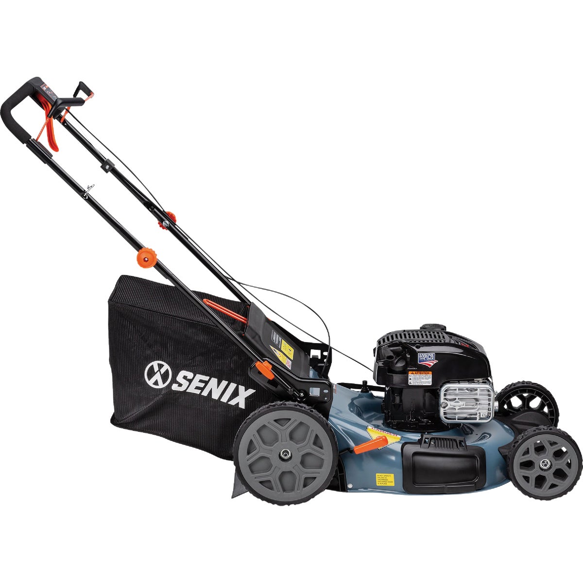 Senix 22 In. 163cc 3-In-1 Self-Propelled Gas Lawn Mower Image 6