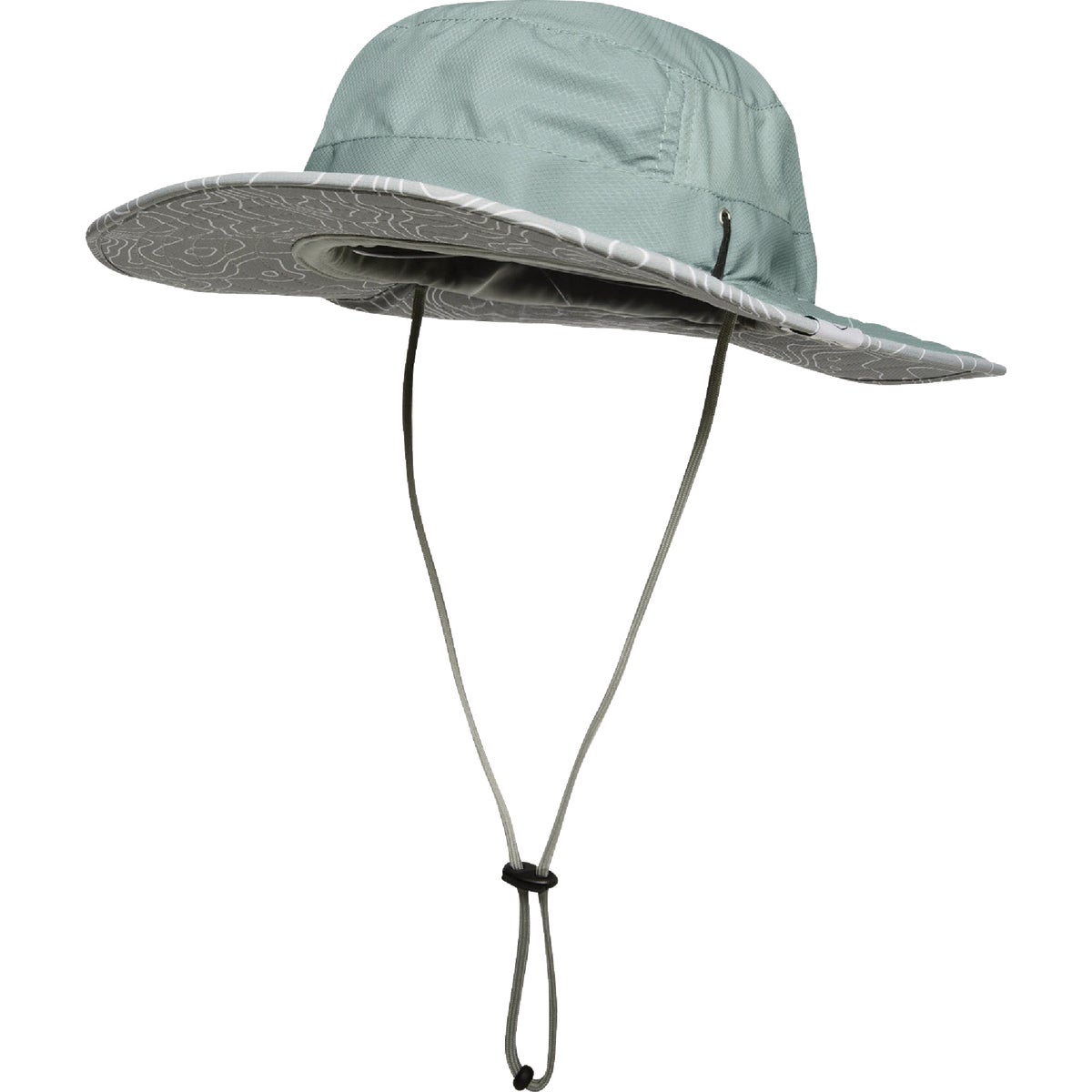 Farmers Defense Topo Map Green Venture Sun Hat