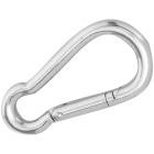 Campbell 7/16 In. 320 Lb. Load Capacity Polished Stainless Steel Spring Link All Purpose Snap Image 1