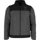 Milwaukee M12 AXIS Men's Gray Cordless Heated Jacket, XL Image 1