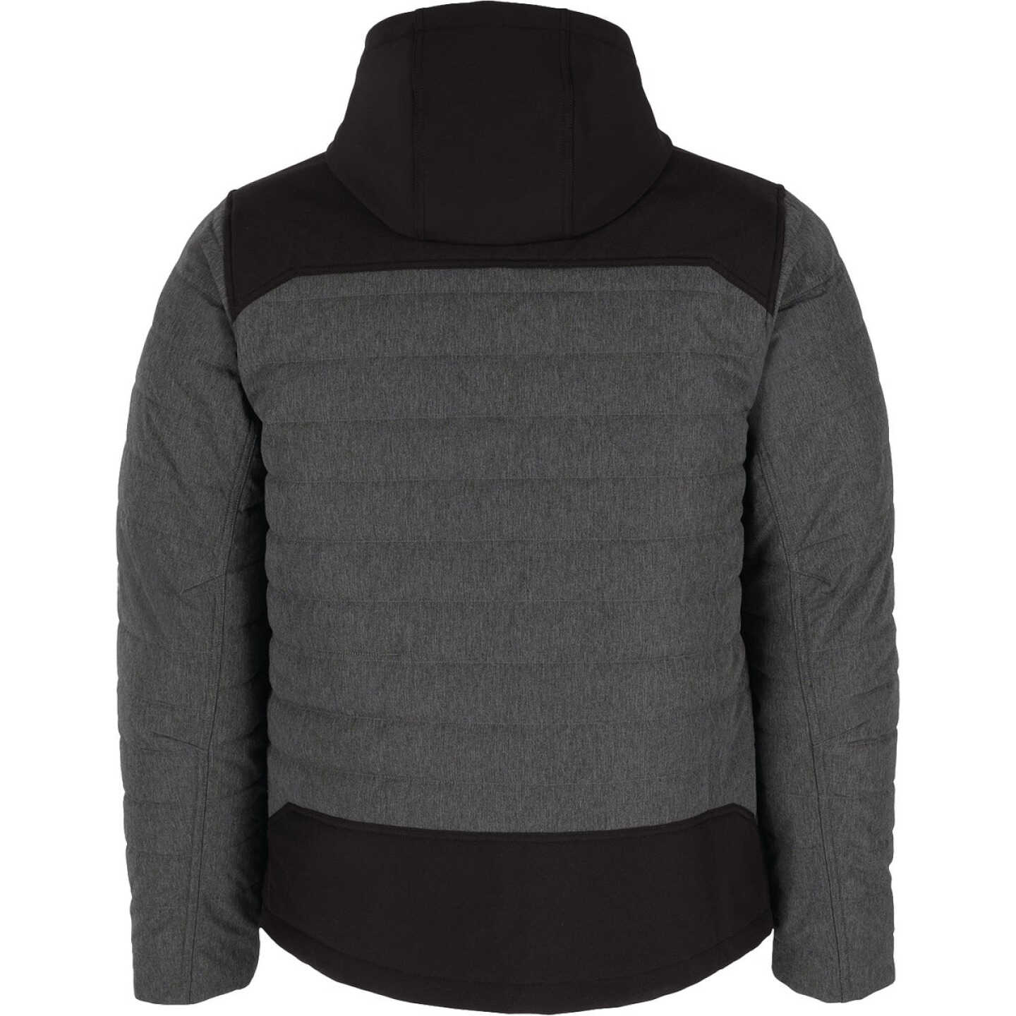 Milwaukee M12 AXIS Men's Gray Cordless Heated Jacket, XL Image 2