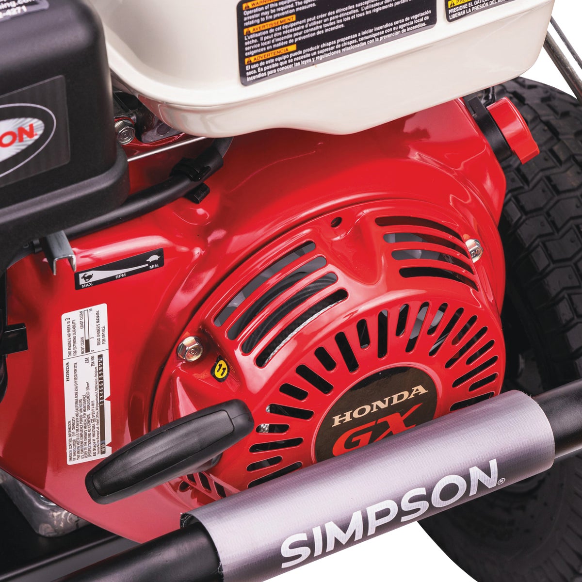 Simpson PowerShot 4000 psi 3.5 GPM Cold Water Professional Gas Pressure Washer Image 12
