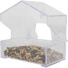 Perky-Pet Clear Plastic 1/2 Lb. Capacity Window Bird Feeder Image 1
