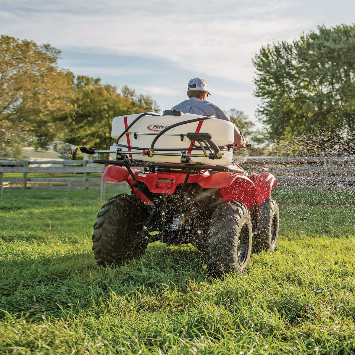 Fimco 25 Gal. Broadcast ATV Sprayer  Image 2