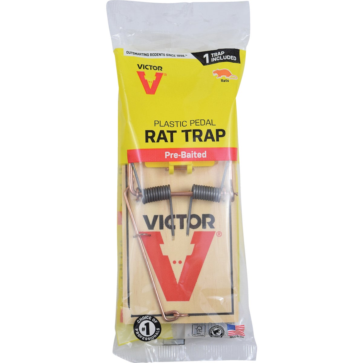 Victor Easy Set Mechanical Rat Trap Image 2