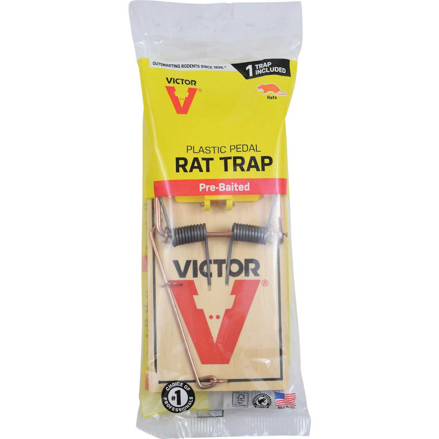 Victor Easy Set Mechanical Rat Trap Image 2