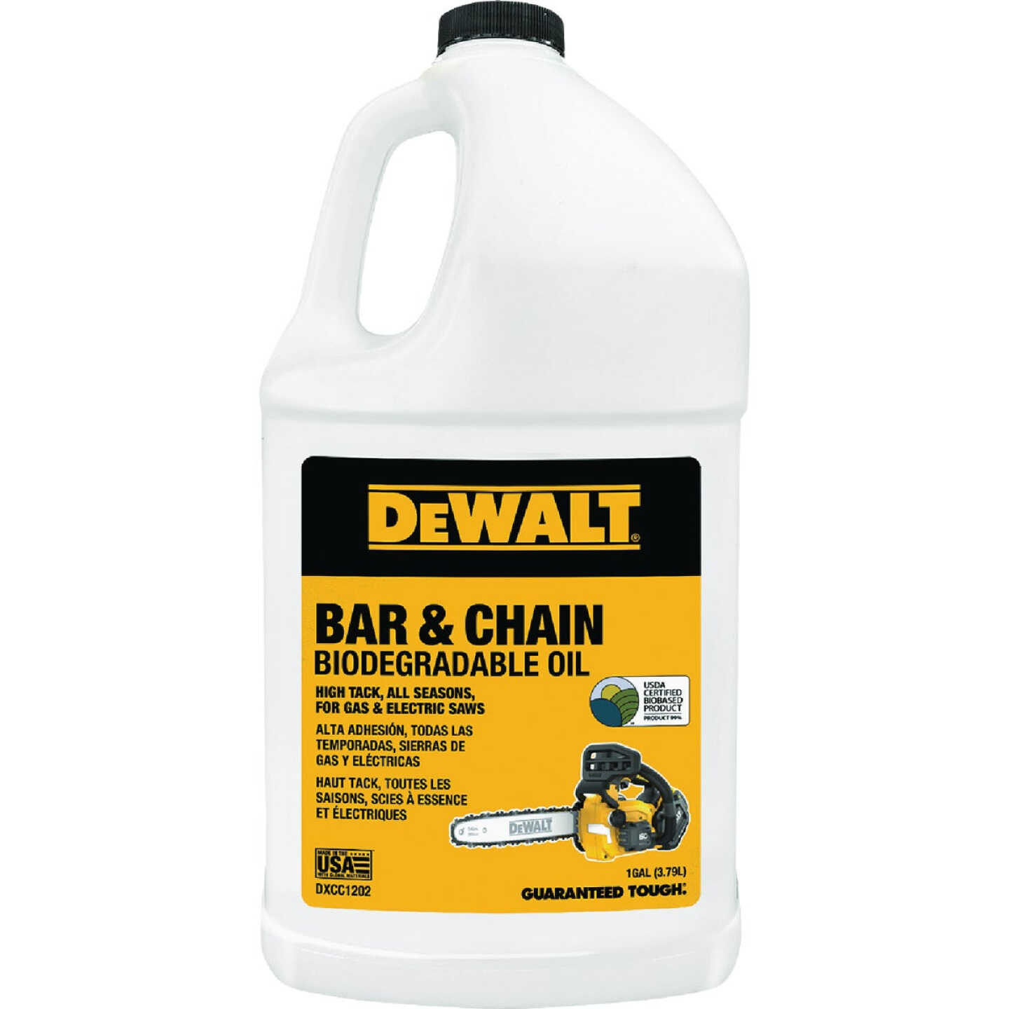 DEWALT 1 Gal. Bar & Chain Biodegradable Oil Image 1