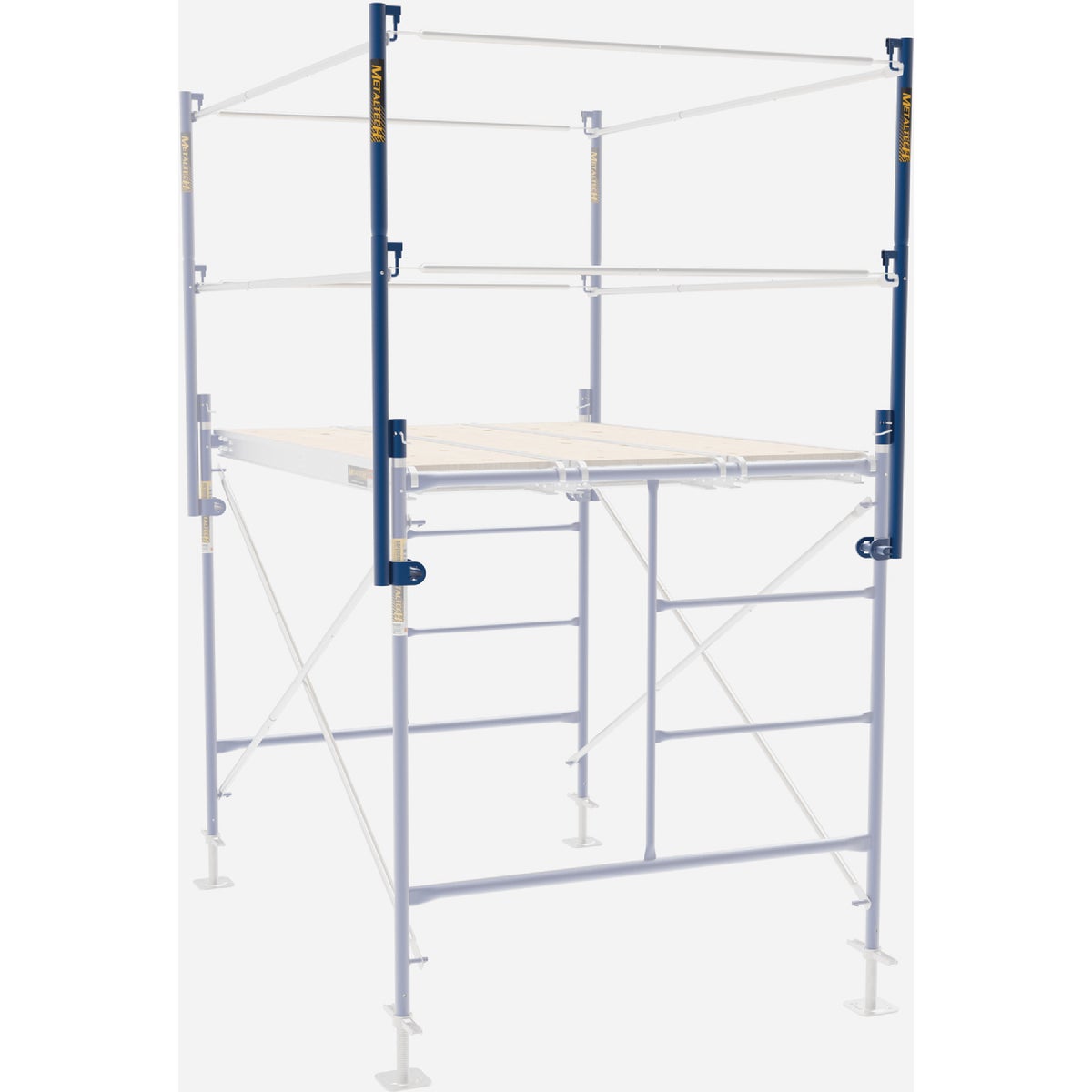 MetalTech Guardrail Post with Wedge Clamp (2-Pack) Image 2