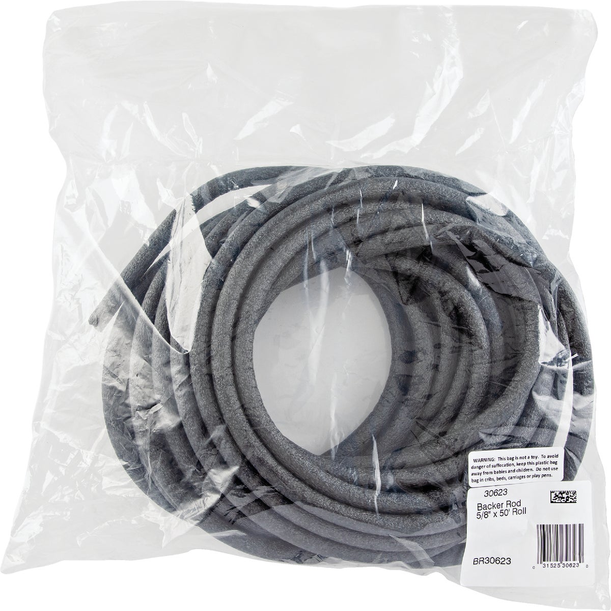 Sashco 1/4 In. x 100 Ft. Gray Backer Rod Image 4