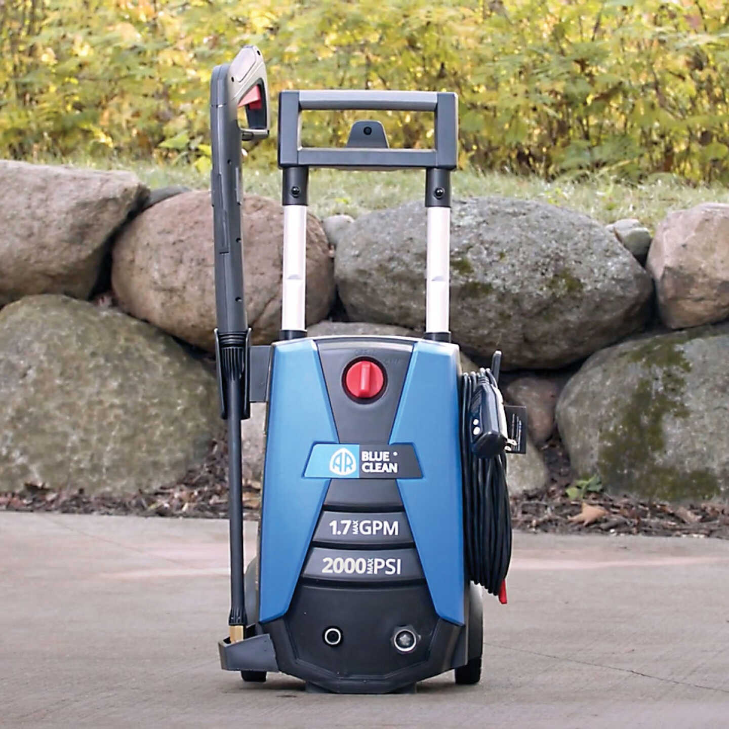 AR Blue Clean 2100 psi 1.7 GPM Cold Water Electric Pressure Washer Image 3