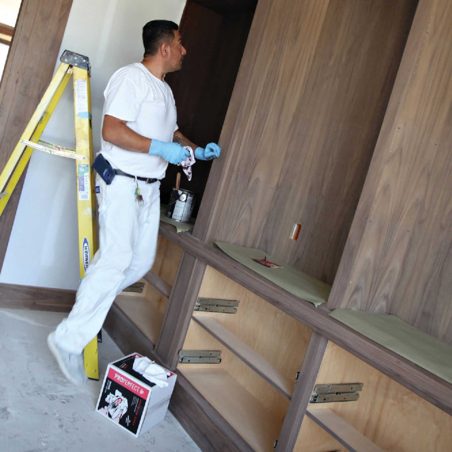 Trimaco ProPerfect 18 In. x 18 In. Cotton Wipers (25-Pack) Image 2