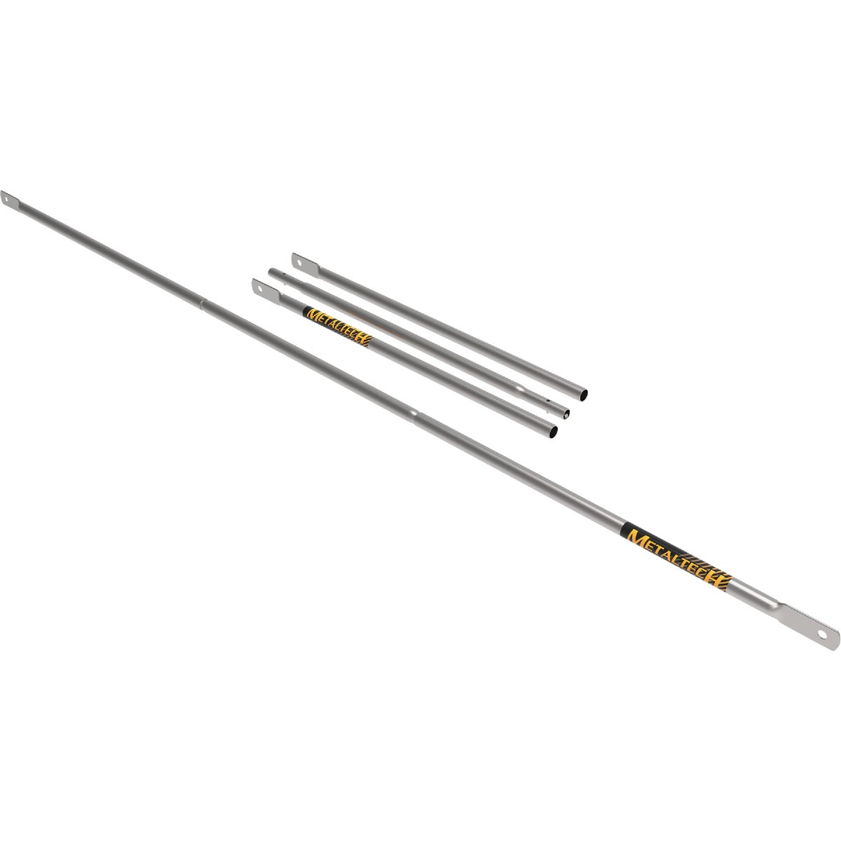 MetalTech 7 Ft. Galvanized Guardrail (2-Pack) Image 6