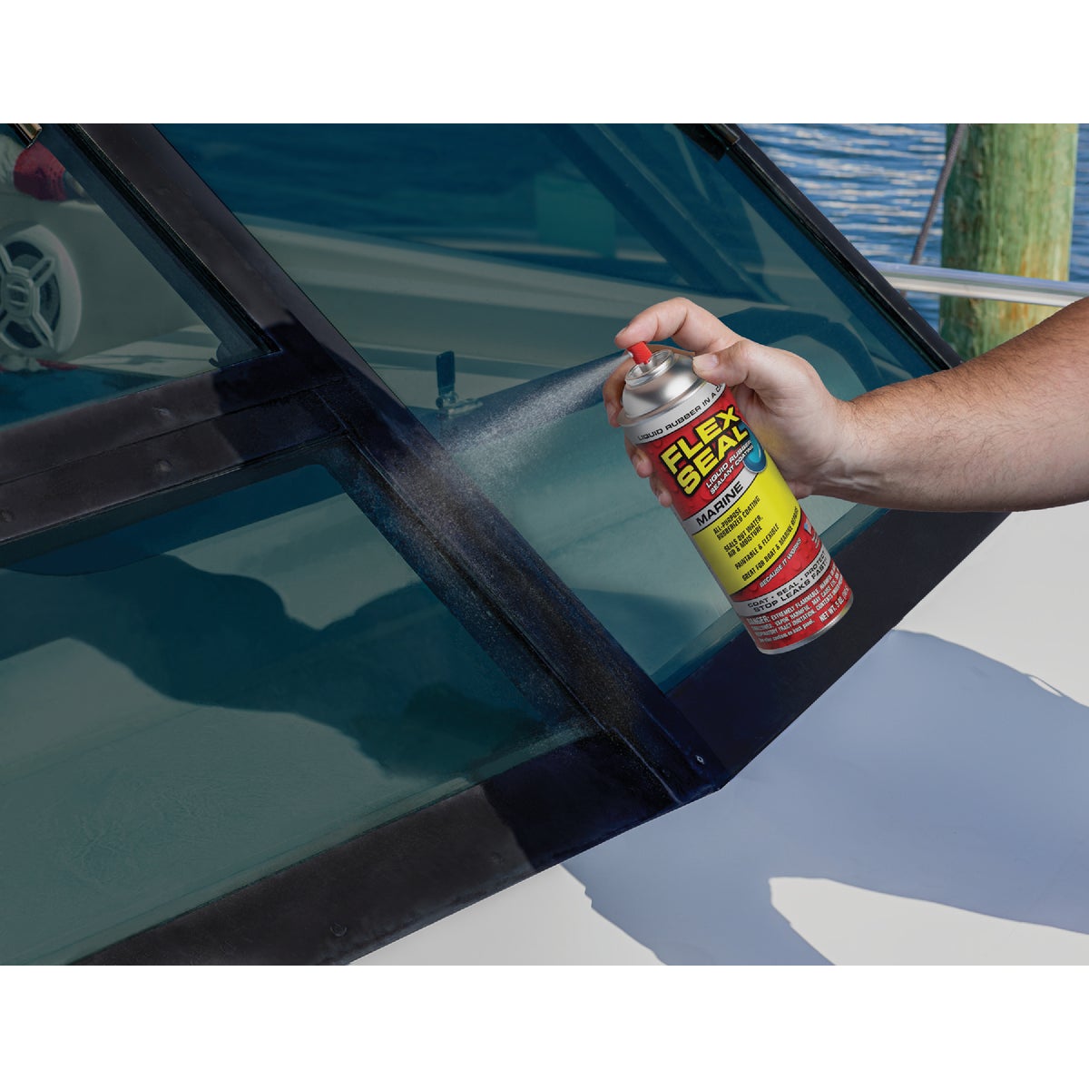 FLEX SEAL 14 Oz. Spray Rubber Sealant, Clear Image 3