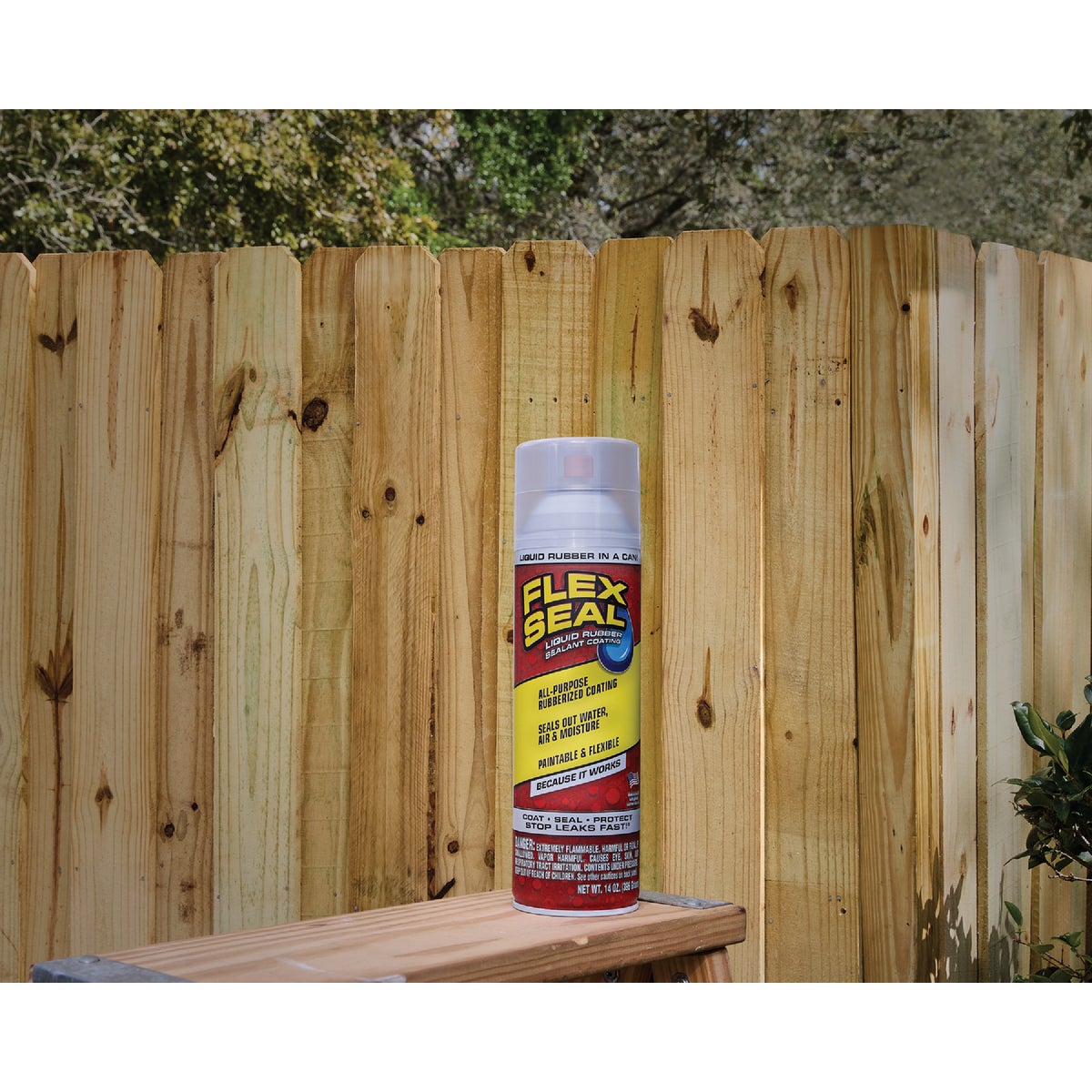 FLEX SEAL 14 Oz. Spray Rubber Sealant, Clear Image 2