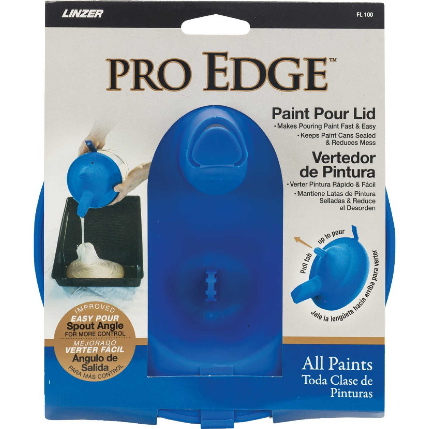 Linzer Pro Edge 1 Gal. 6.75 In. Paint Pour Lid Image 1