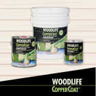 Rust-Oleum Woodlife Water-Based Coppercoat Green Wood Preservative, 1 Qt. Image 2