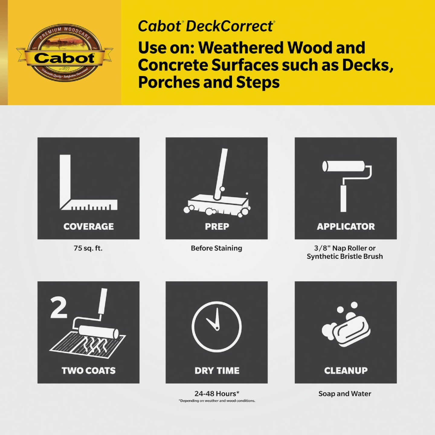 Cabot DeckCorrect, Tint Base, 1 Gal. Image 3