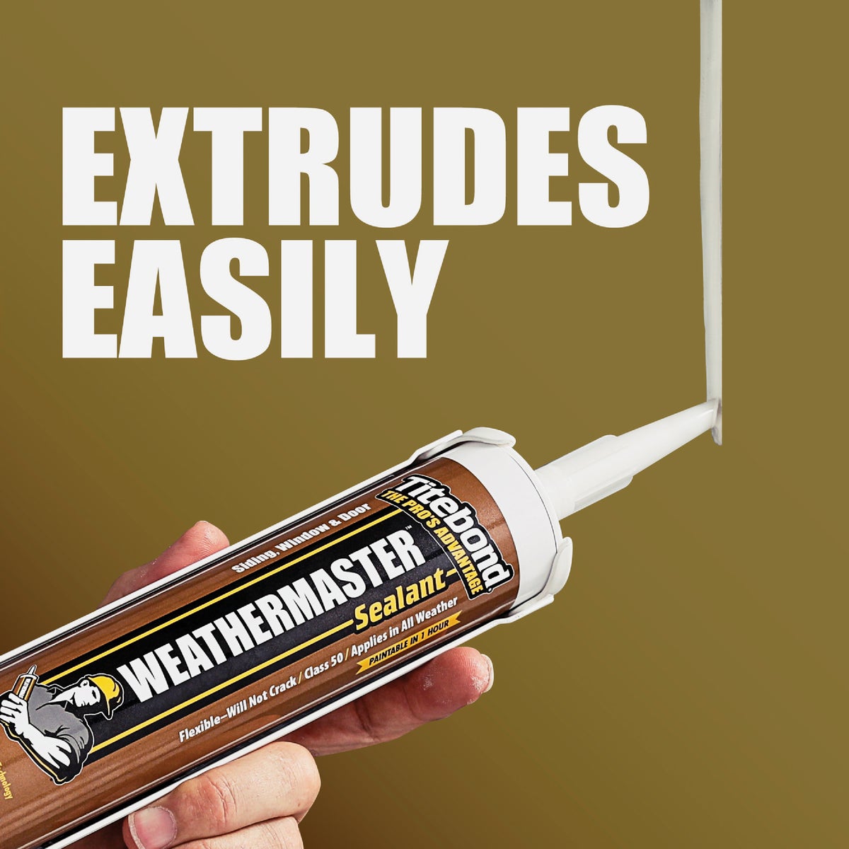 Titebond WeatherMaster 10 Oz. Polymer Sealant, 44051 Bronze Image 5