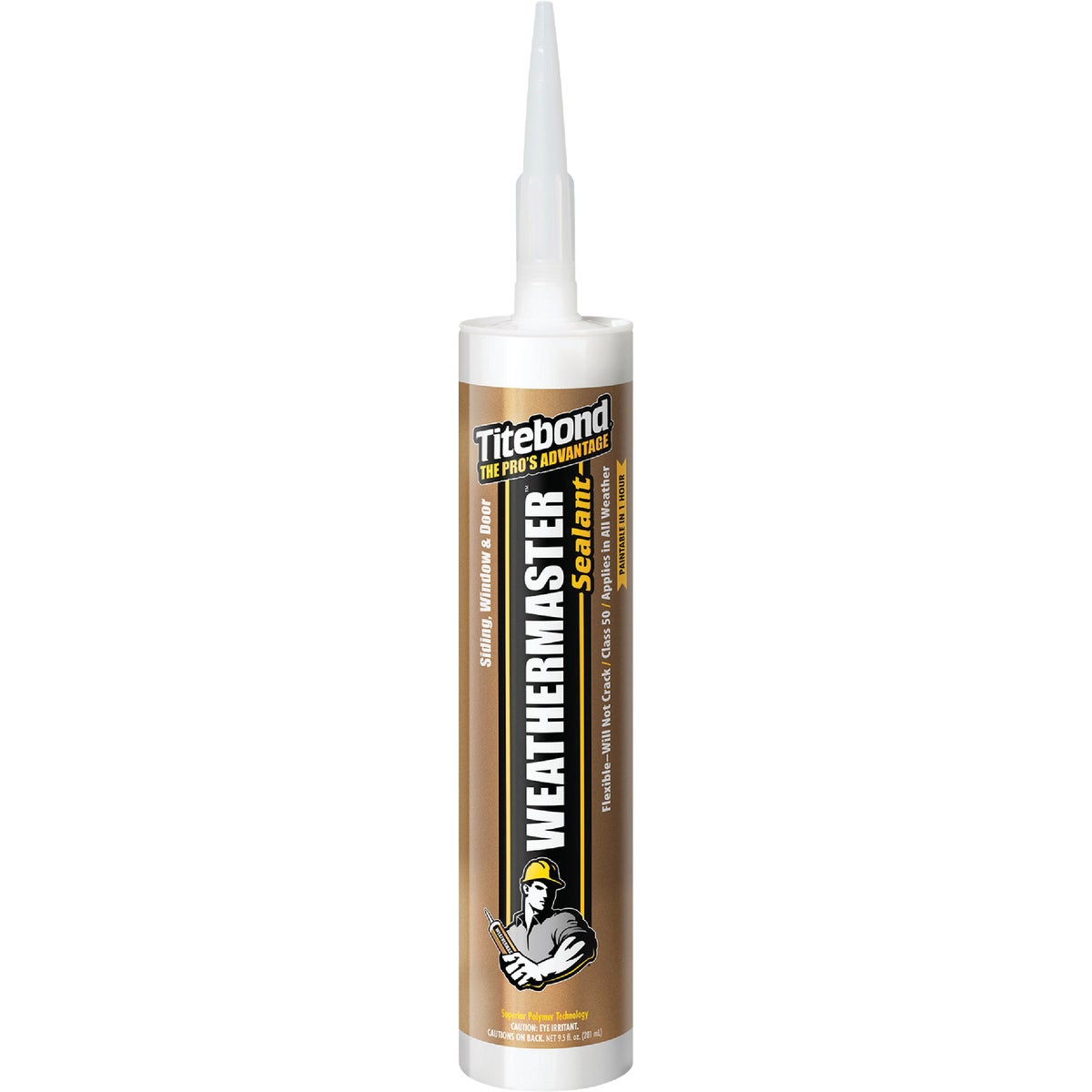 Titebond WeatherMaster 10 Oz. Polymer Sealant, 44061 Bronze Image 8