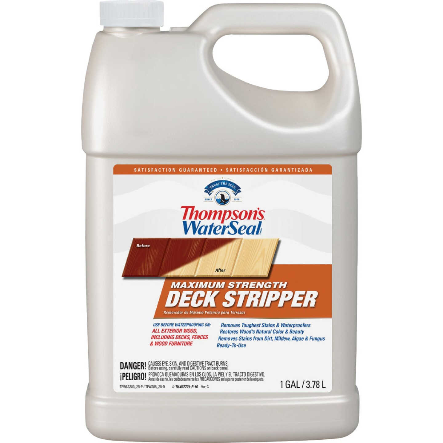 Thompsons WaterSeal 1 Gal. Maximum Strength Deck Stripper Image 1