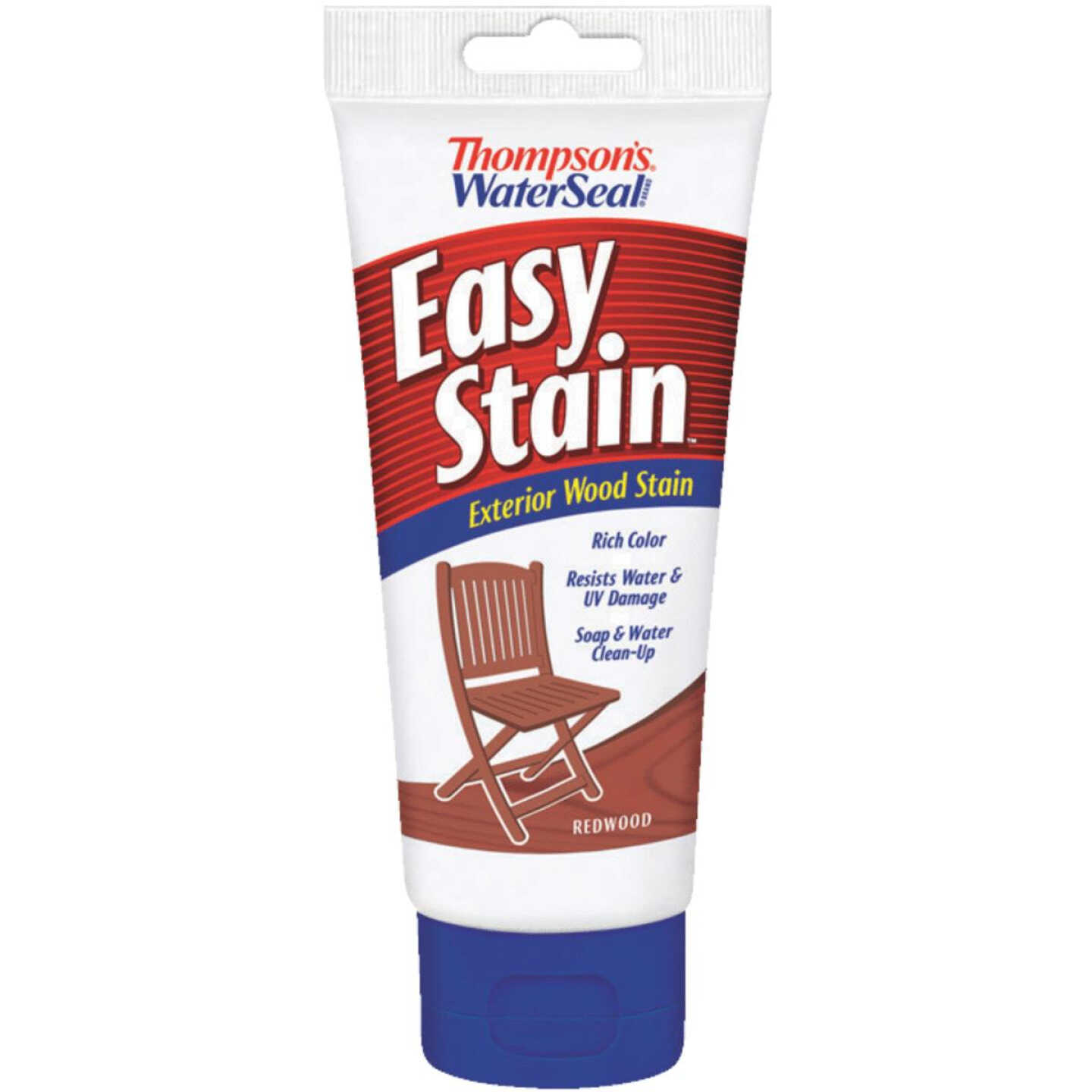 Thompsons WaterSeal Easy Stain Transparent Exterior Wood Stain, Redwood, 8 Oz. Image 1