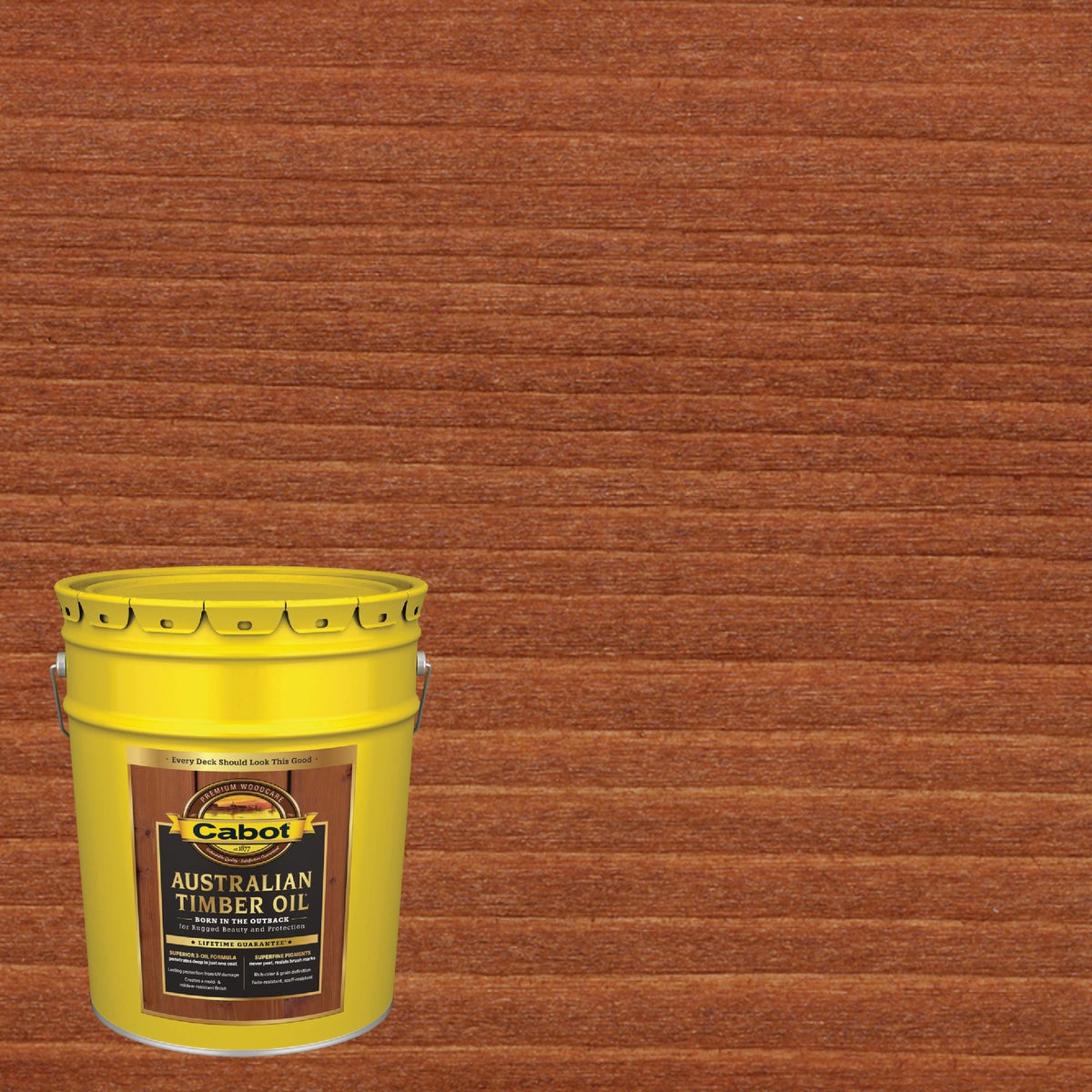 Cabot Australian Timber Oil, Jarrah Brown, 5 Gal. Image 1