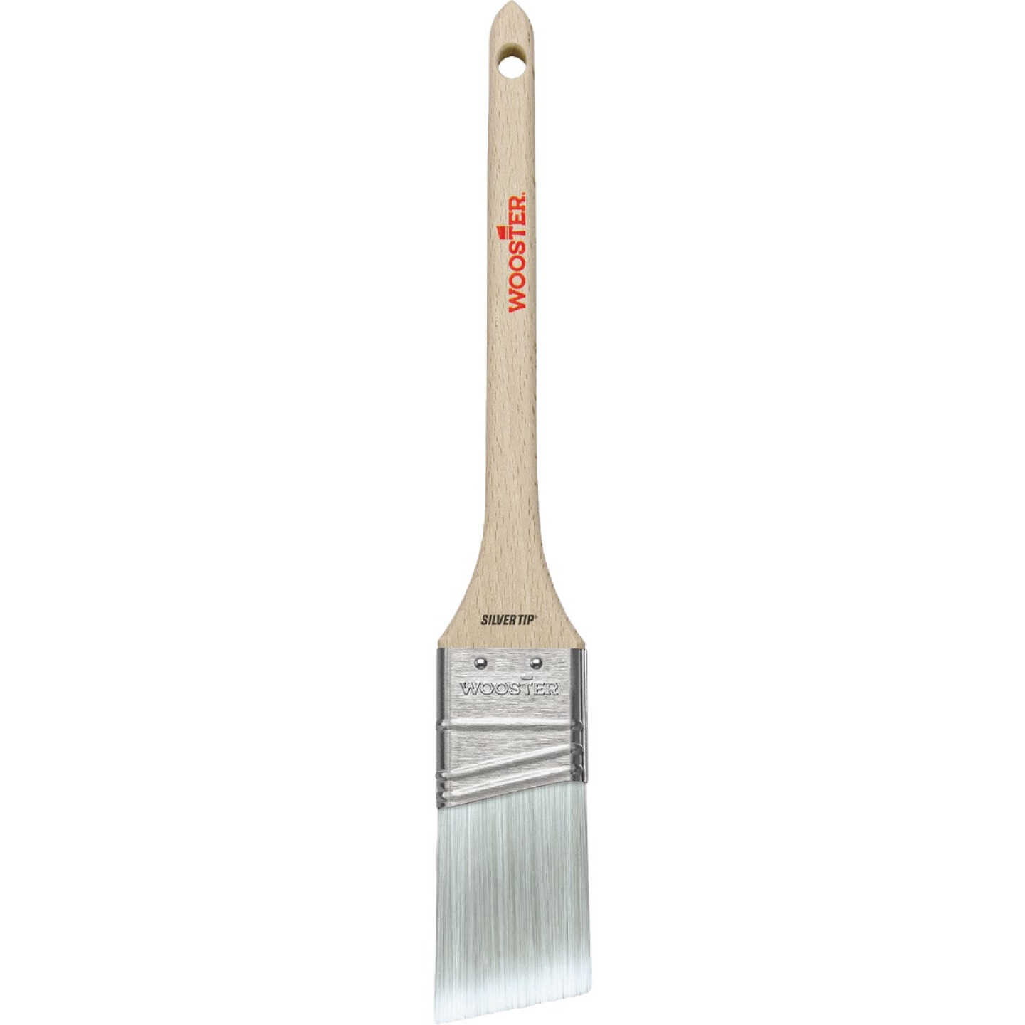Wooster SILVER TIP 1-1/2 In. Thin Angle Sash Paint Brush Image 2