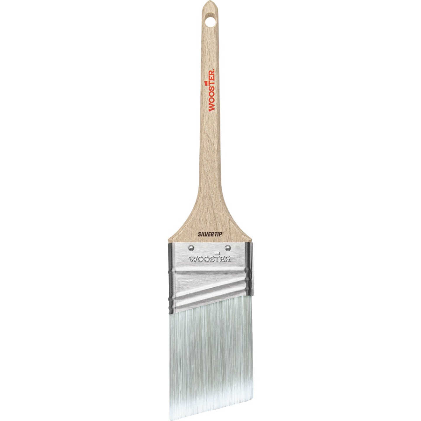 Wooster SILVER TIP 2 In. Thin Angle Sash Paint Brush Image 2