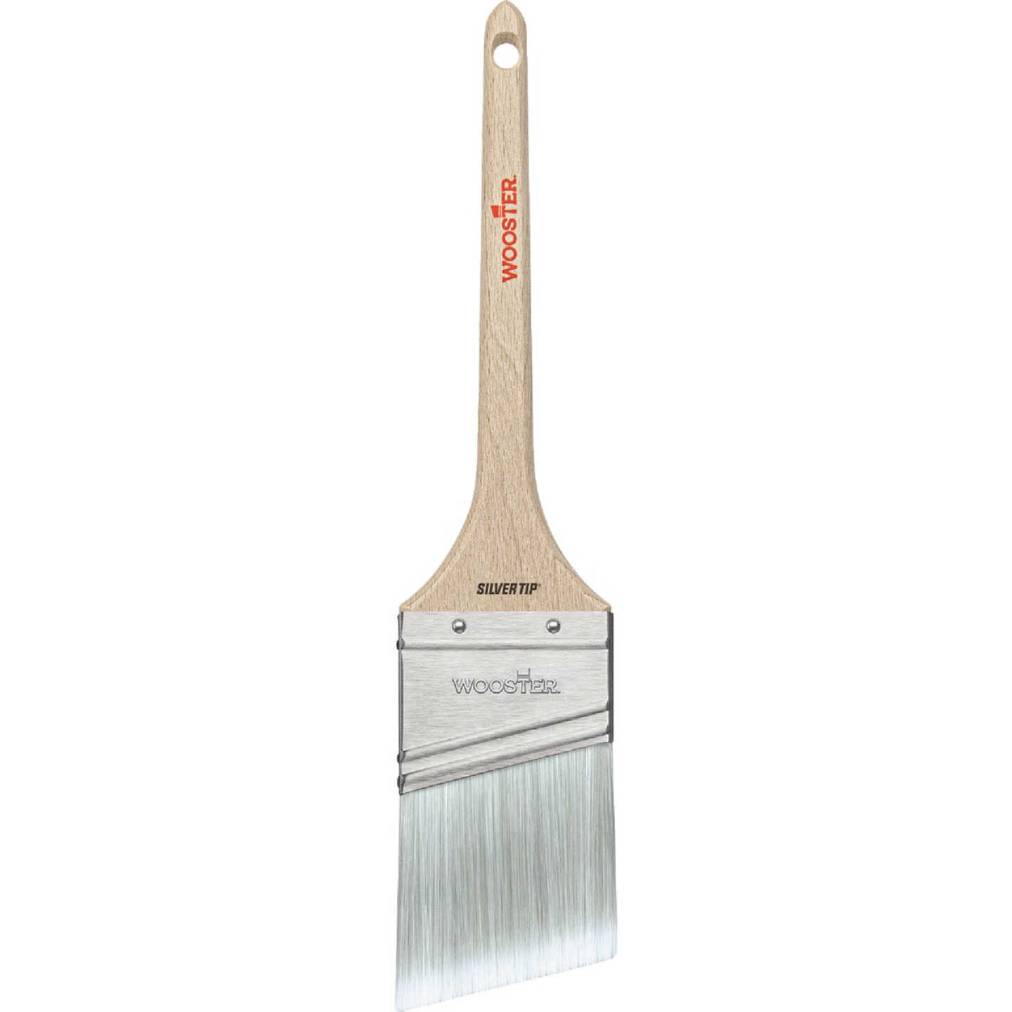Wooster SILVER TIP 2-1/2 In. Thin Angle Sash Paint Brush Image 2