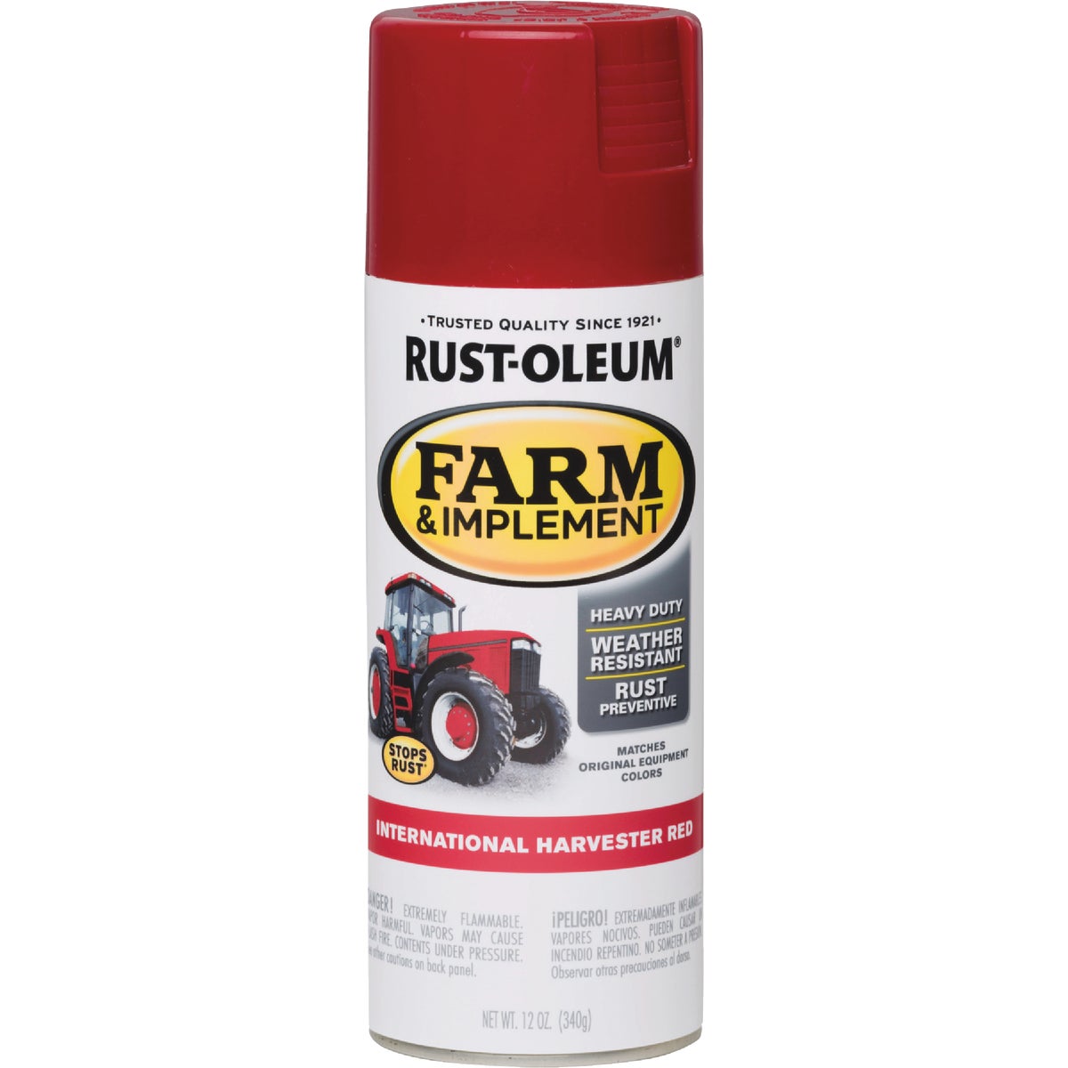 Rust-Oleum 12 Oz. International Harvester Red Farm & Implement Spray Paint Image 3