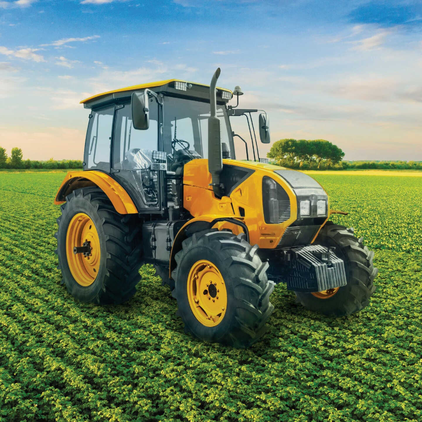 Rust-Oleum 12 Oz. Caterpillar Yellow Farm & Implement Spray Paint Image 2