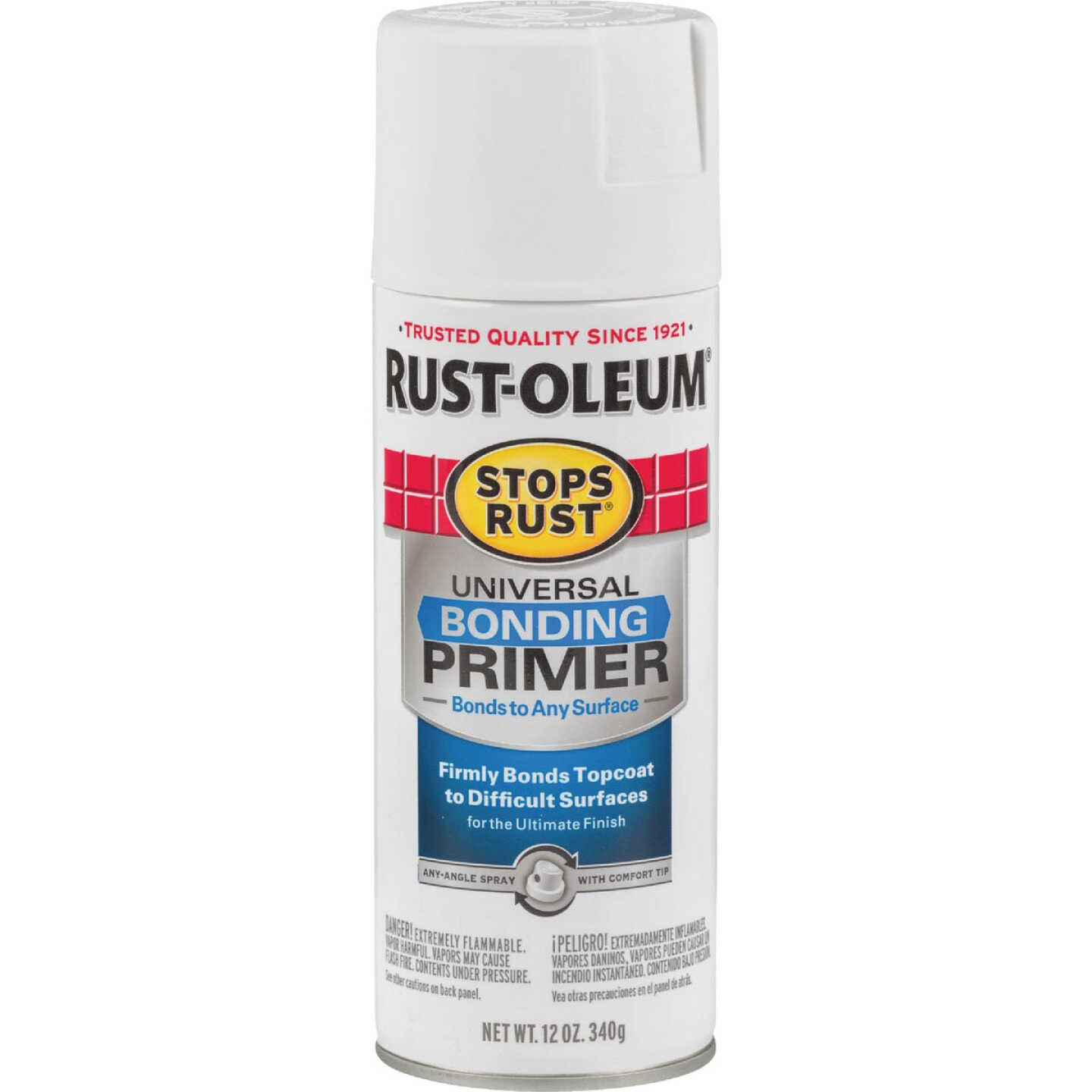 Rust-Oleum Stops Rust 12 Oz. Universal Bonding Primer Spray, White Image 2