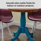 Krylon CHALKY FINISH 12 Oz. Ultra Matte Chalk Spray Paint, Classic White Image 5