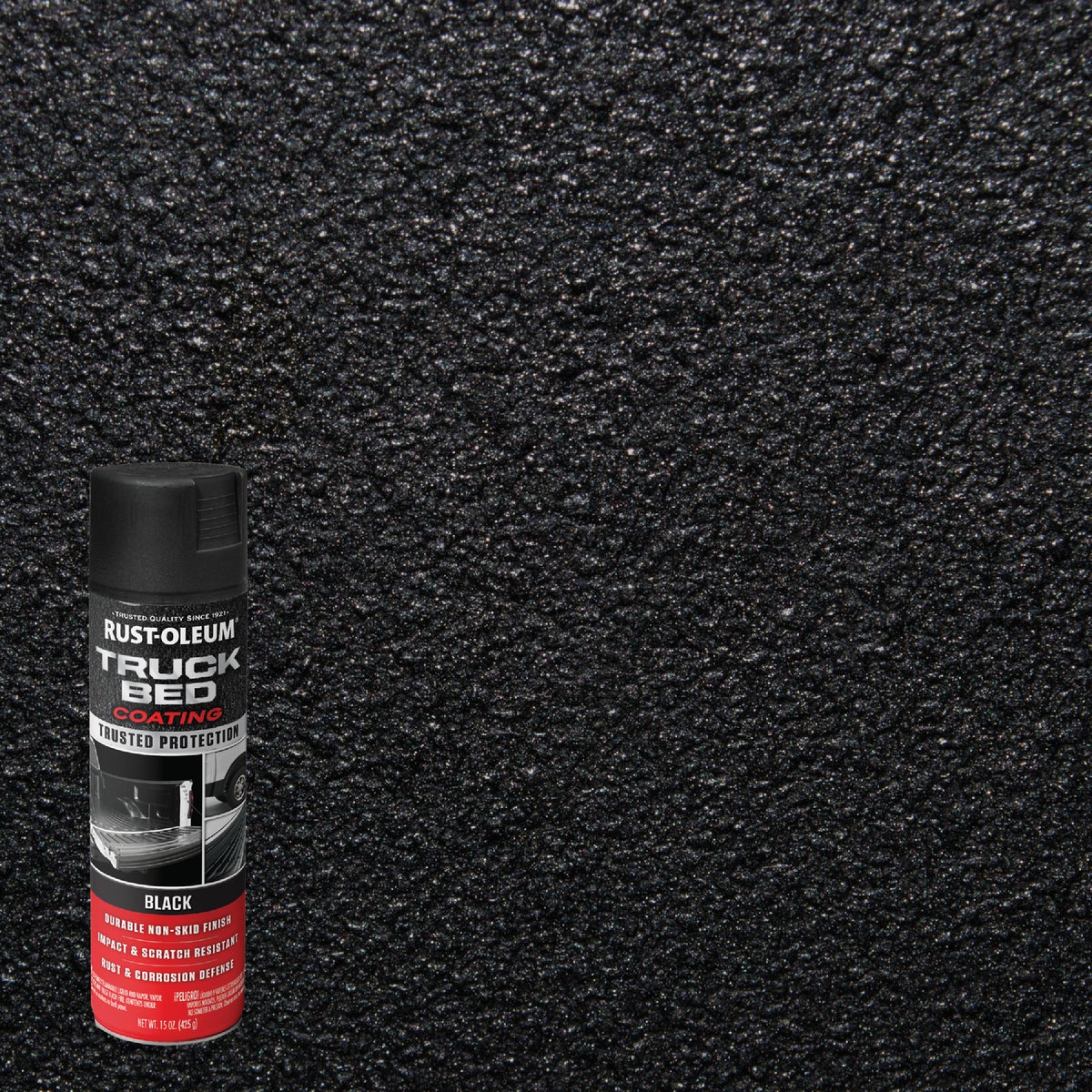 Rust-Oleum Stops Rust 15 Oz. Black Truck Bed Liner Spray