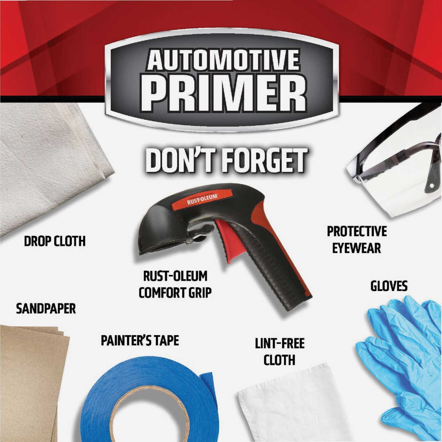 Rust-Oleum Stops Rust Dark Green 12 Oz. Self Etching Filler Primer Image 5