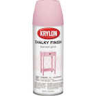 Krylon CHALKY FINISH 12 Oz. Ultra Matte Chalk Spray Paint, Bonnet Pink Image 1