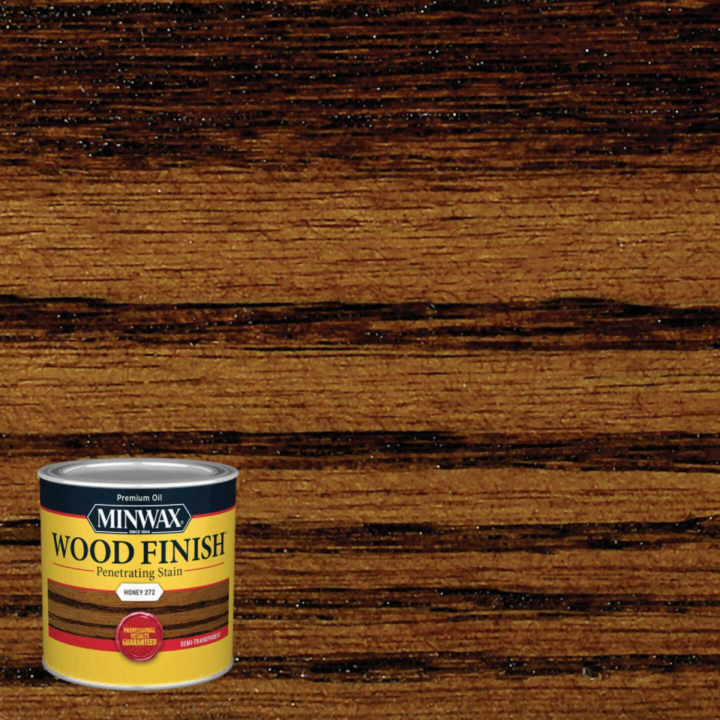 Minwax Wood Finish Penetrating Stain, Honey, 1/2 Pt. Image 1