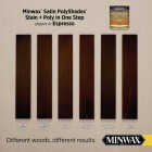 Minwax Polyshades 1/2 Pt. Satin Stain & Finish Polyurethane In 1-Step, Espresso Image 3