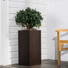 Rust-Oleum Stops Rust Dark Bronze Metallic 12 Oz. Hammered Finish Spray Paint Image 2