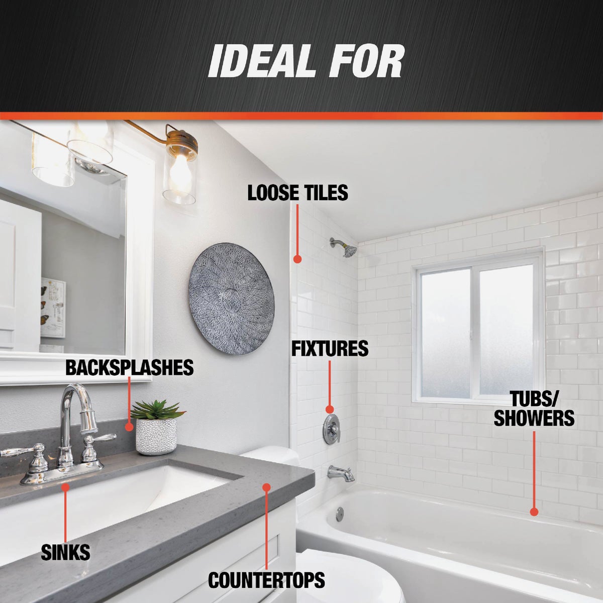 DAP KWIK SEAL ULTRA 5.5 Oz. Clear Siliconized Kitchen & Bath Sealant Image 6