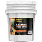 DEFY Extreme Semi-Transparent Exterior Wood Stain, Driftwood Gray, 5 Gal. Image 1