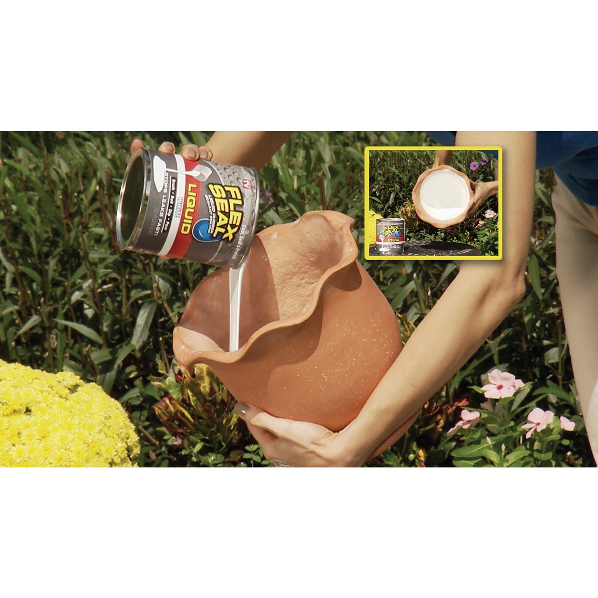 FLEX SEAL 1 Gal. Liquid Rubber Sealant, White Image 3