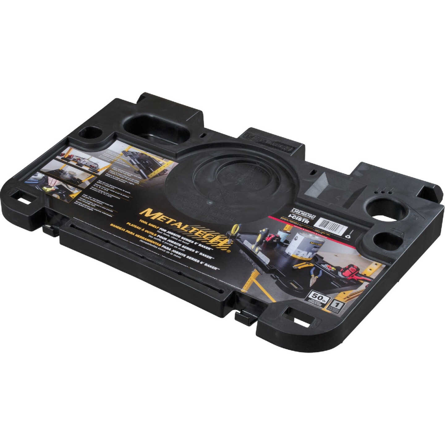 MetalTech Polypropylene Scaffolding Tool Shelf Image 1