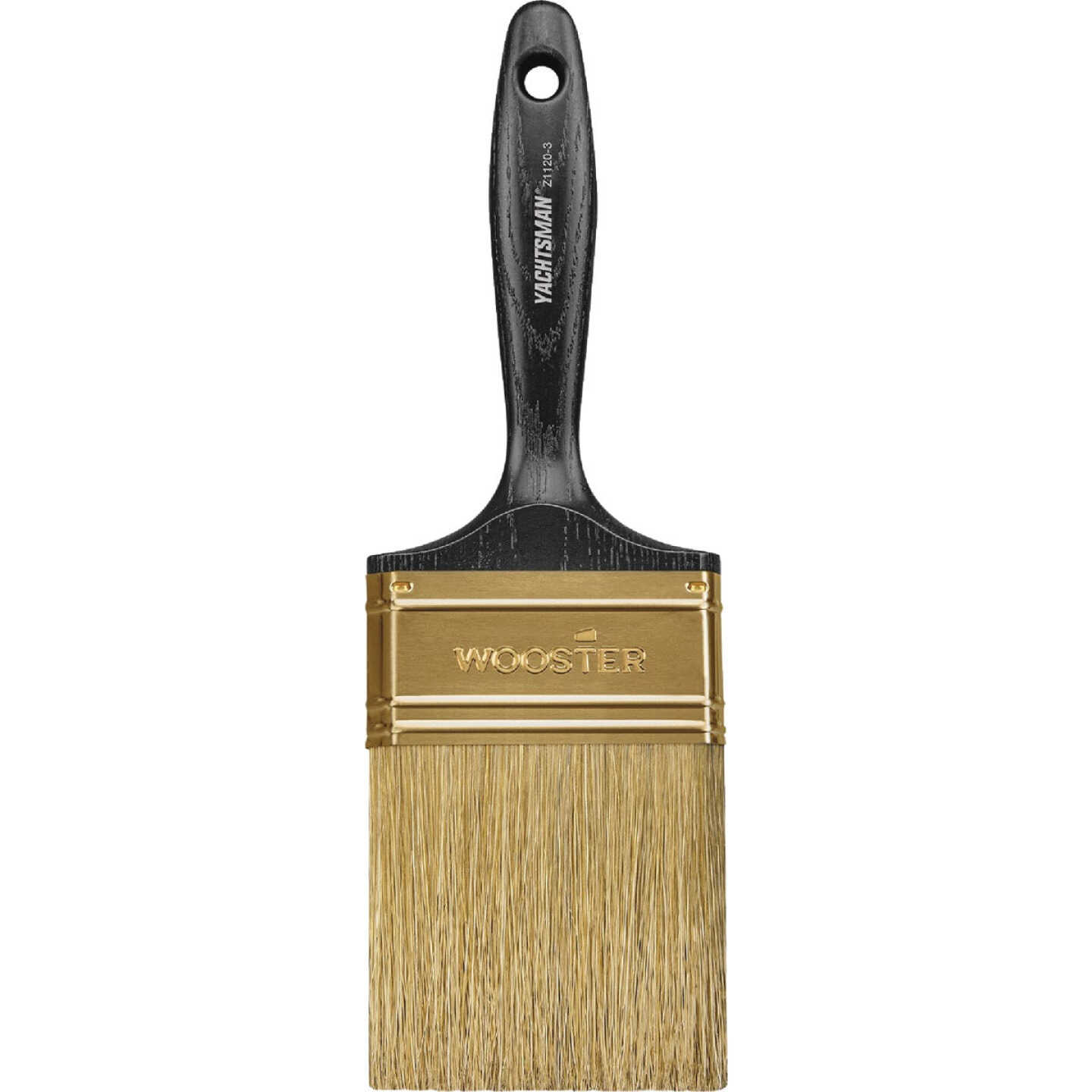 Wooster Yachtsman Varnish 3 In. Flat Paint Brush Image 2